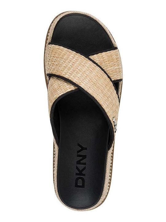 Berris Women's Flat Sandals in Beige Color