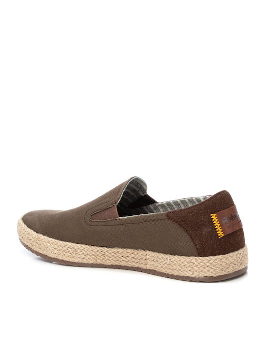 Fabric Men's Espadrilles Haki