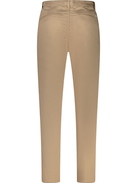 Панталон Гума с Tapered Линия Brown