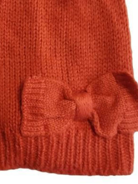 Beanie Γυναικείος Σκούφος Πλεκτός σε Κόκκινο χρώμα