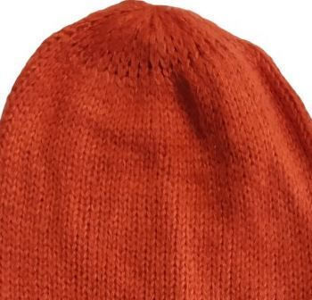 Beanie Feminin Căciulă Tricotat în culoarea Roșu