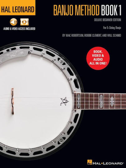 Robertson Banjo Method Book 1 & Online Audio