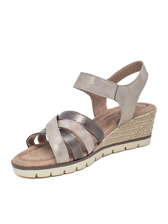 Women's Platform Shoes Beige