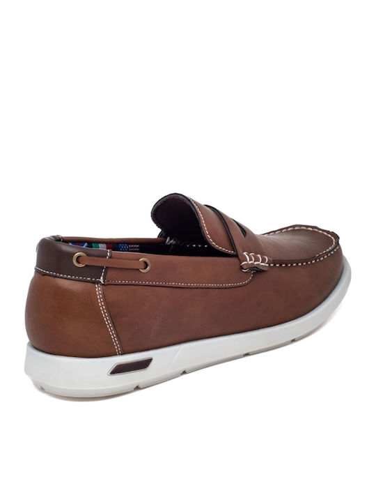 Ανδρικά Boat Shoes σε Καφέ Χρώμα