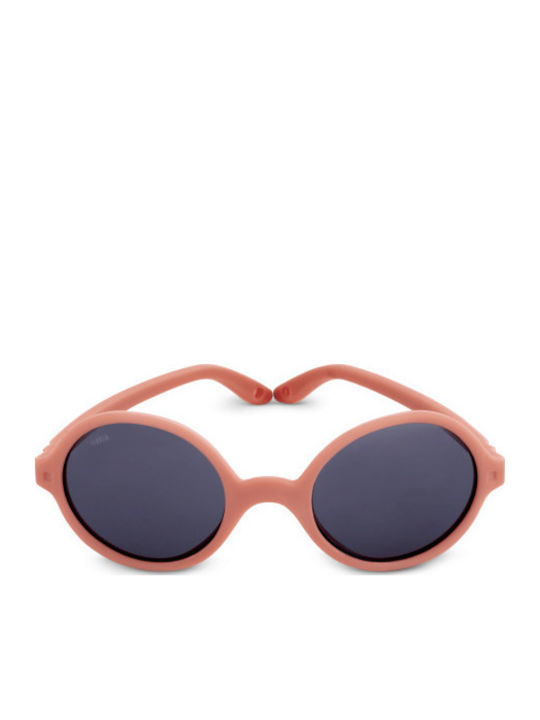 KiETLA Unbreakable Round Kids Sunglasses Pink For 2-4 Years