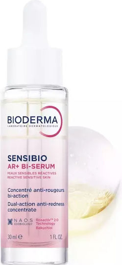Bioderma Sensibio AR+ Bi-Serum With Dual Action Against Redness and Signs of Aging for Reactive Sensitive Skin Prone to Rosacea 30ml