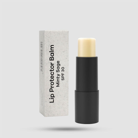 Beviro Lip Balm Για Άνδρες SPF30 Minty Sage 4.2ml