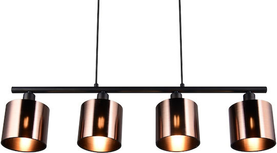 Trio Lighting Висящо Осветително Тяло Бронзов