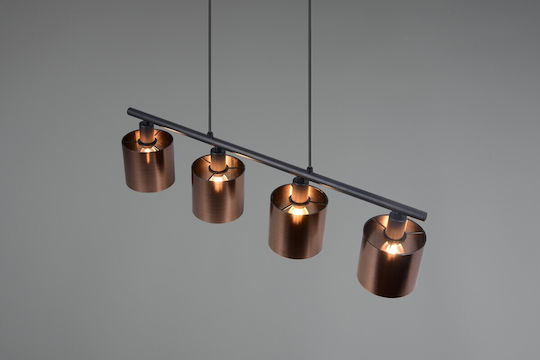 Trio Lighting Висящо Осветително Тяло Бронзов