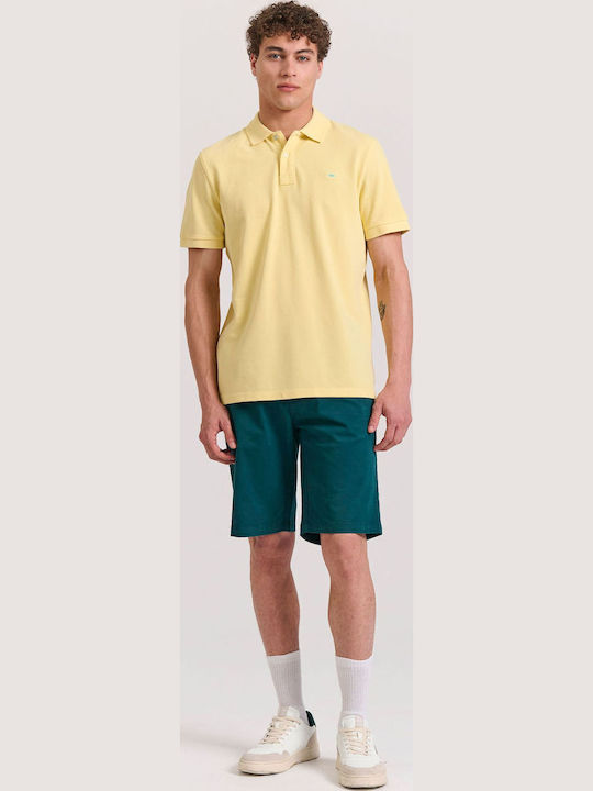 Polo Kurzarmbluse Yellow