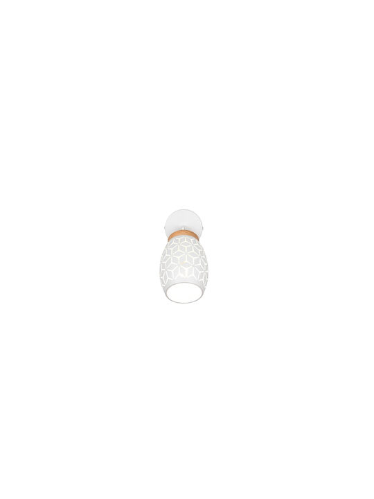 Trio Lighting Μονό Σποτ σε Λευκό Χρώμα