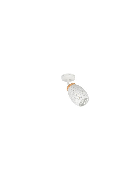 Trio Lighting Μονό Σποτ σε Λευκό Χρώμα