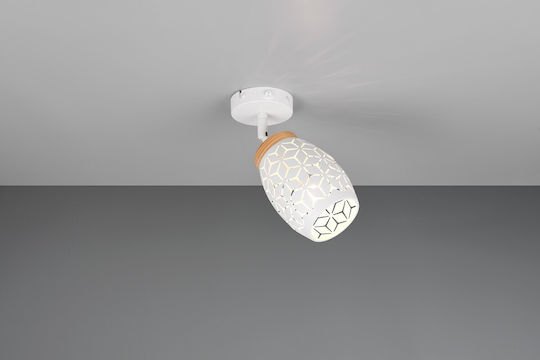Trio Lighting Einzel Spot in Weiß Farbe