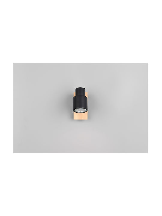 Trio Lighting Μονό Σποτ σε Μαύρο Χρώμα