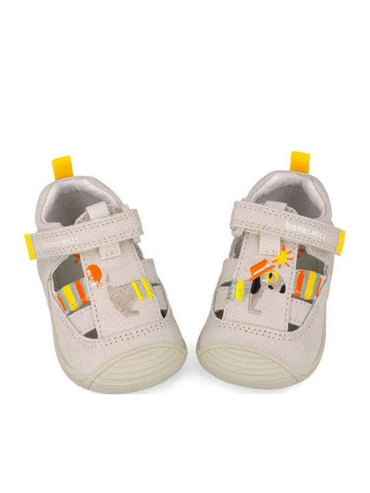 Sandale Tip Pantof Anatomice Bej