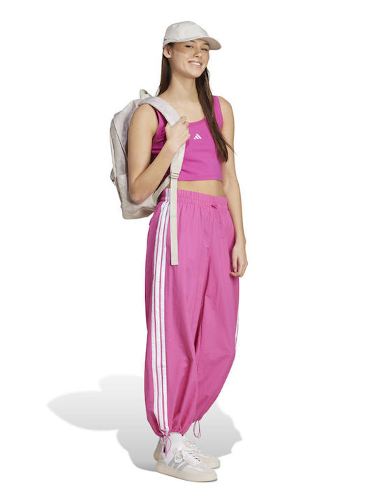 Essentials Damen Sport Bluse Ärmellos Pink