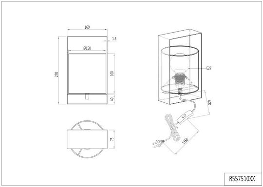 Trio Lighting R557510 Trio Lighting R557510