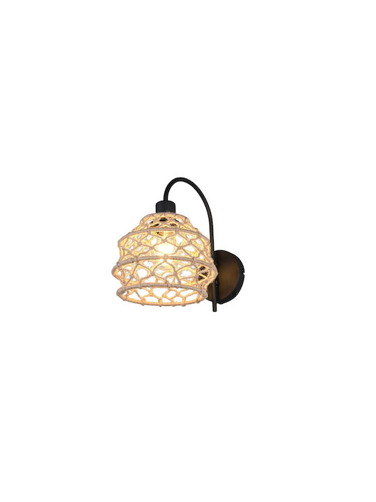 Trio Lighting Modern Lumină de Perete Negru