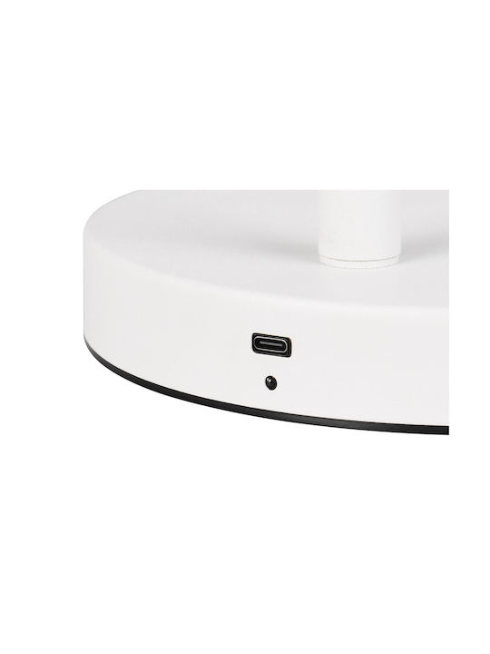 Trio Lighting Blake LED Stehleuchte mit Warmweißem Licht Weiß