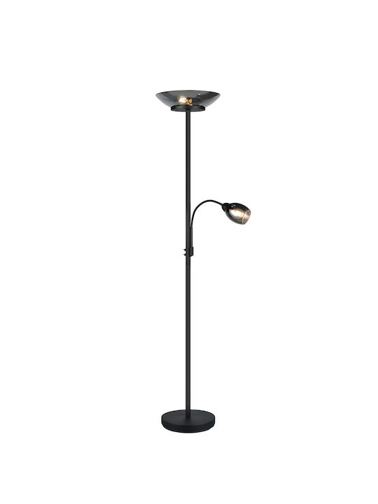 Trio Lighting Gerry Подова Лампа Черен