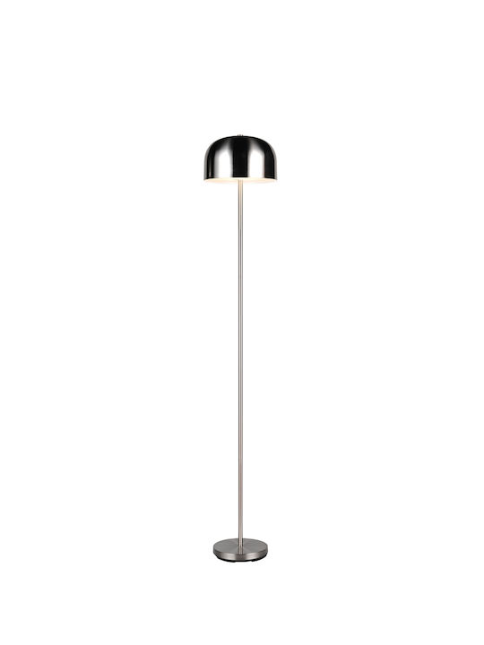 Trio Lighting LED Подова Лампа Сребрист