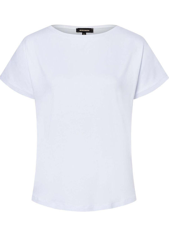 Women's Blouse Satin White