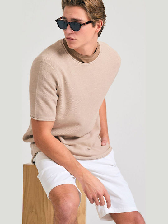 Men's Shorts Chino White