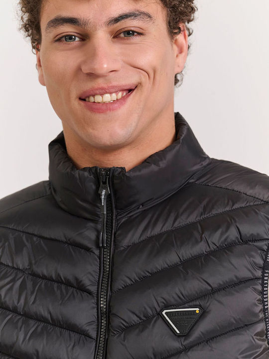 Sleeveless Jacket Puffer Black