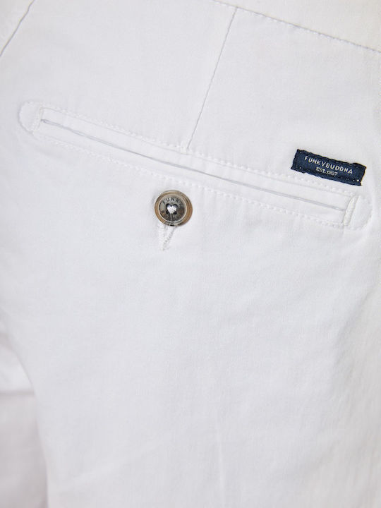 Men's Shorts Chino White