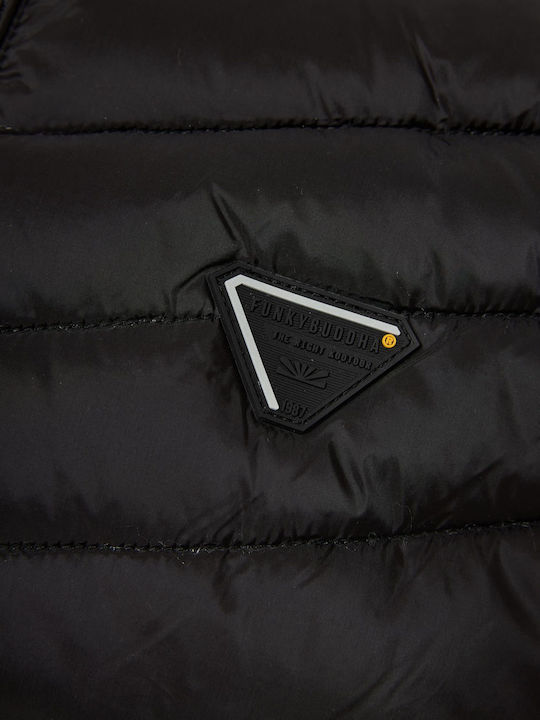 Sleeveless Jacket Puffer Black