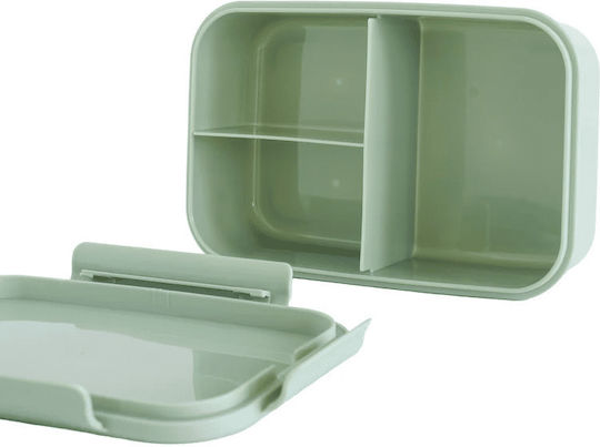 3 Sprouts Bento Box Plastic Kids' Food Container Green