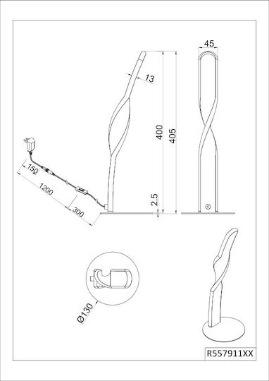 Trio Lighting Dekorative Lampe Weiß Trio Lighting Dekorative Lampe Weiß