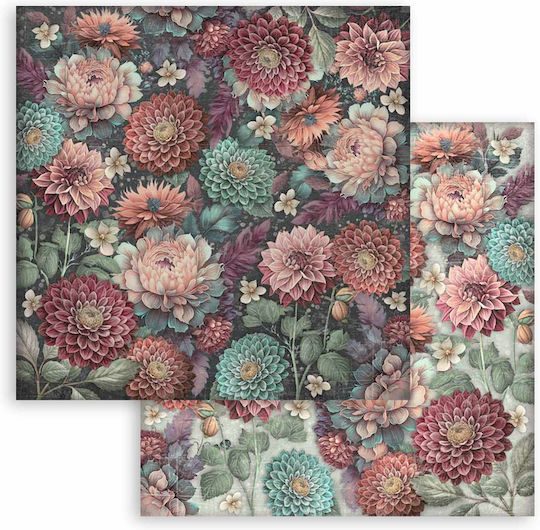 Scrapbooking Papers 10pcs 30.5×30.5cm Stamperia Master Magic Backgrounds