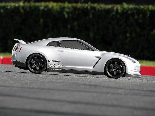 Hpi Clear Body Nissan GT-R R35 200mm Unpainted Bodykit Lexan Cover Remote Control Car 1:10 Hpi