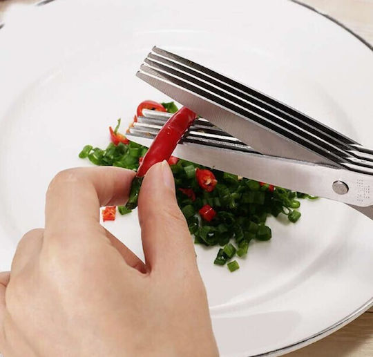 Herb Scissors Five-Blade 13.5 Cm Spices Bazaar