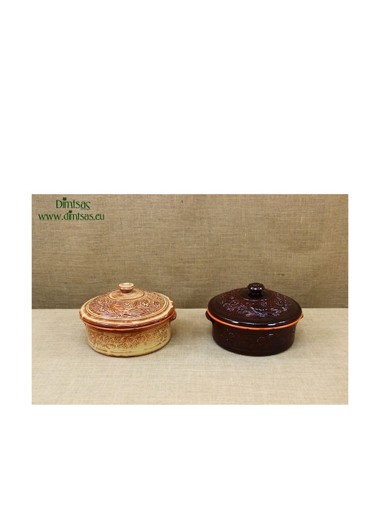 Dutch Oven Round Ceramic 4lt 1pcs