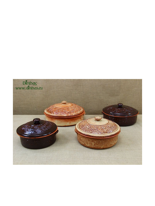 Dutch Oven Round Ceramic 4lt 1pcs