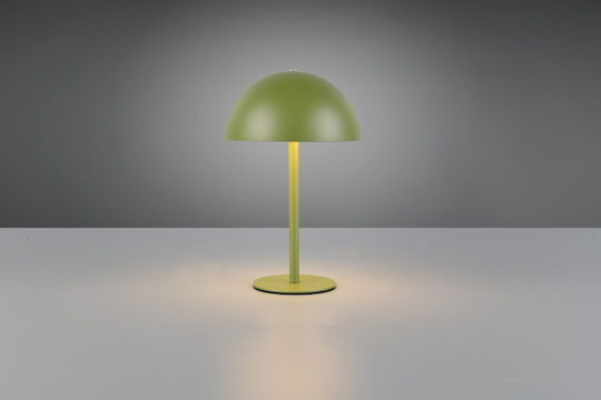 Trio Lighting Μεταλλικό Πορτατίφ LED με Πράσινο Καπέλο και Βάση