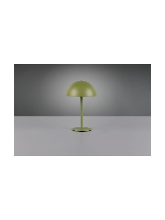 Trio Lighting Μεταλλικό Πορτατίφ LED με Πράσινο Καπέλο και Βάση