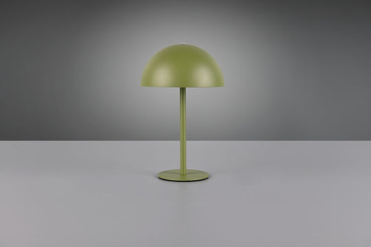 Trio Lighting Μεταλλικό Πορτατίφ LED με Πράσινο Καπέλο και Βάση