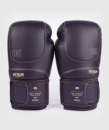 Venum Impact Evo Boxing Gloves for Match Purple