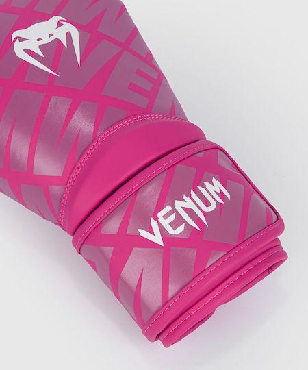 Venum Contender Kids Boxing Gloves for Match Pink