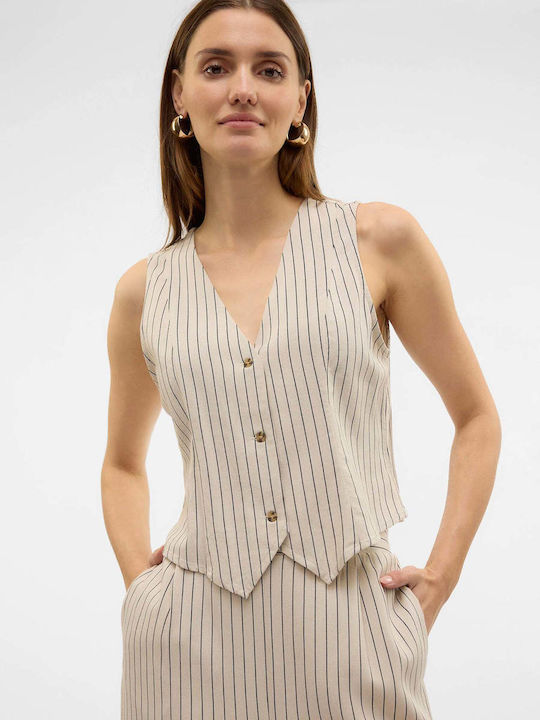 Beige Vestă de damă