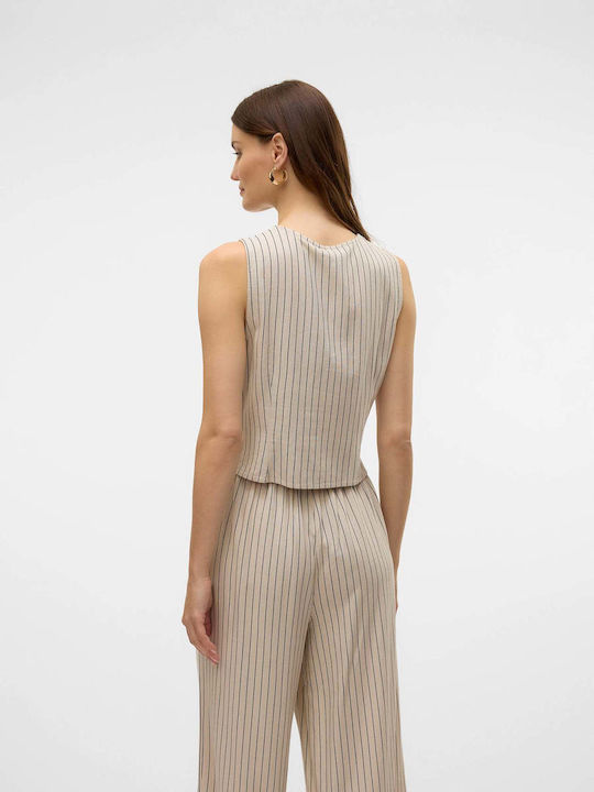 Beige Vestă de damă