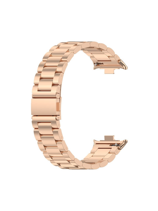 Curea Oțel inoxidabil Rose Gold (Redmi Watch 4 / Redmi Watch 5Huawei Band 8)