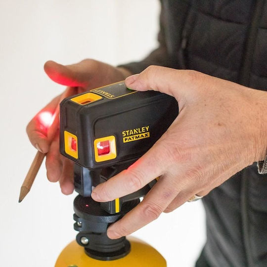 Stanley Fatmax Αλφάδι Laser Σημείου Κόκκινης Δέσμης με Εύρος Εργασίας 30m