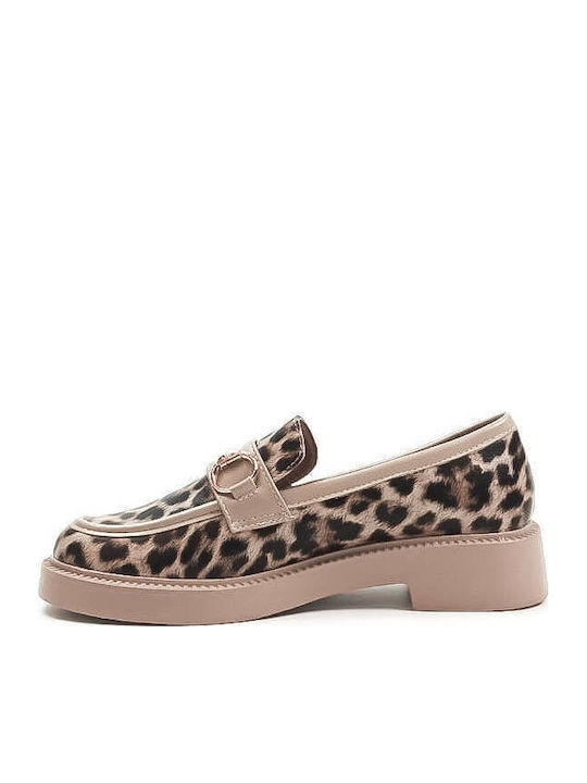 Γυναικεία Loafers σε Μπεζ Χρώμα