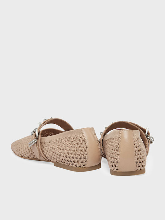 Bijoux Combo B Damen Ballerinas Beige