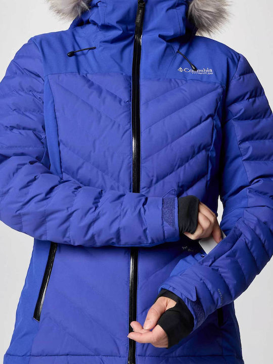Columbia Bird Mountain Iii 2085641-516 Γυναικείο Μπουφάν για Σκι & Snowboard Μπλε