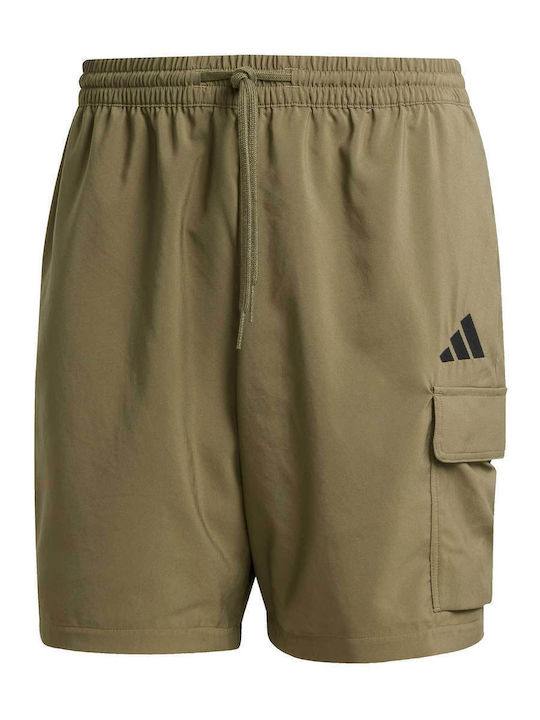 Essentials Ανδρική Βερμούδα Cargo Green